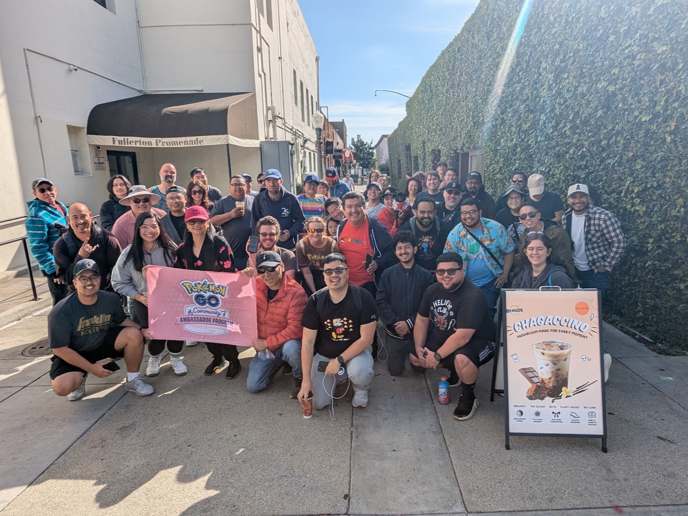 Community gathering at Sip and Savor