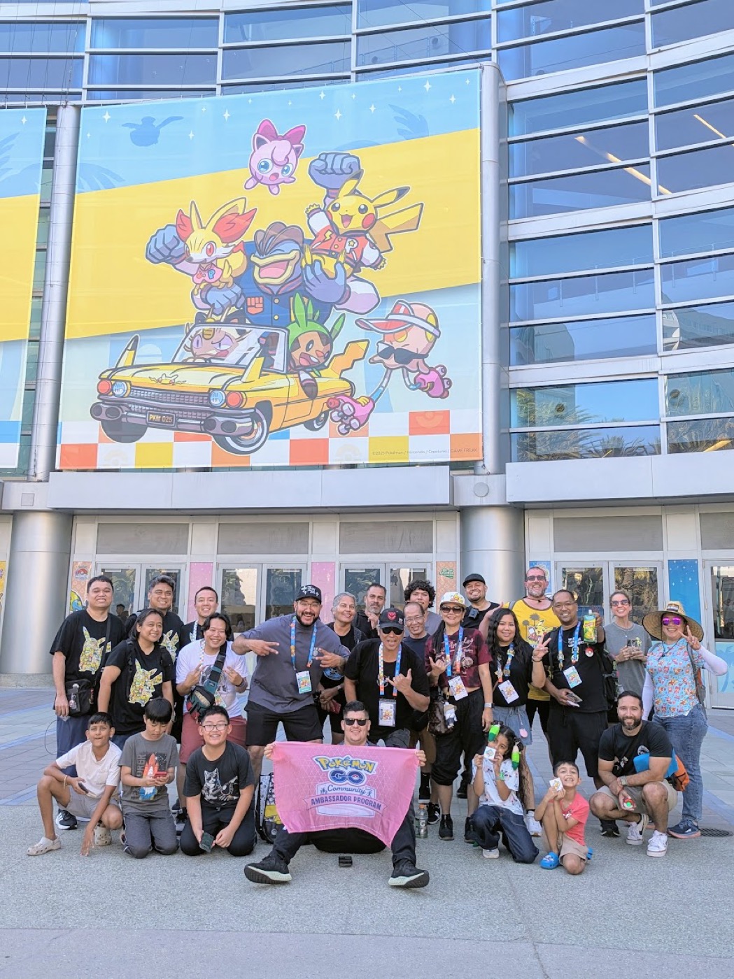 Fullerton GO! trainers on a visit to Anaheim